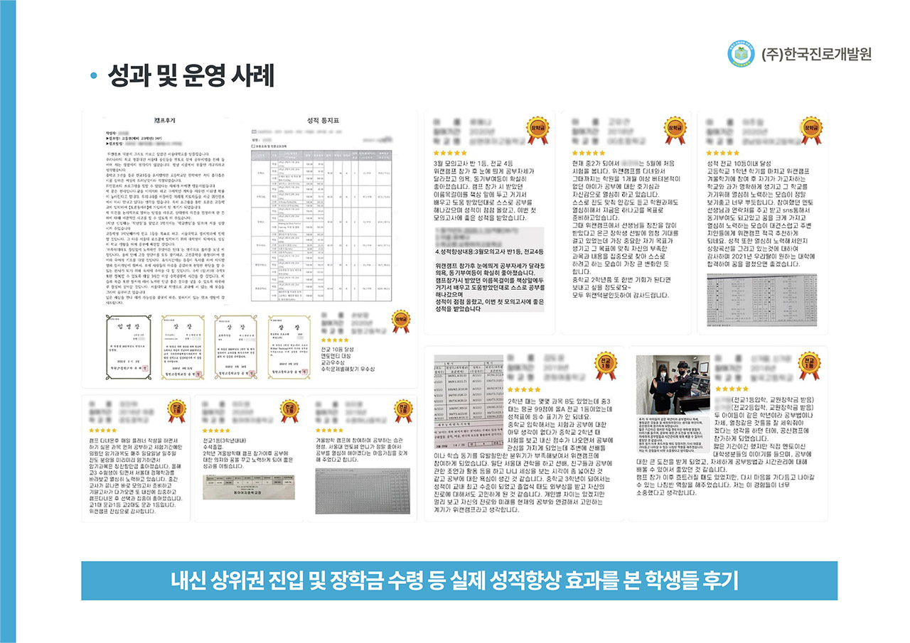청소년 진로코칭 캠프 제안서 미리보기 6